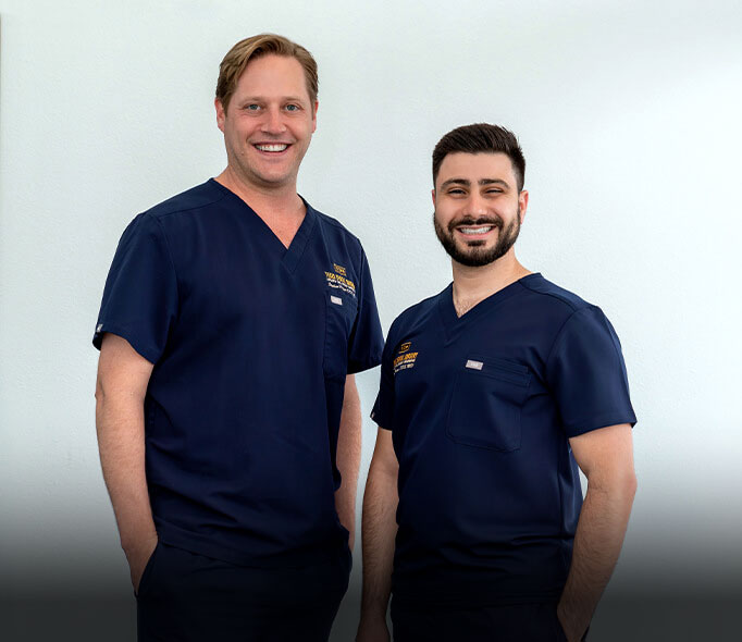 Prosper periodontist Dr. Walker and Propser oral surgeon Dr. Stewart
